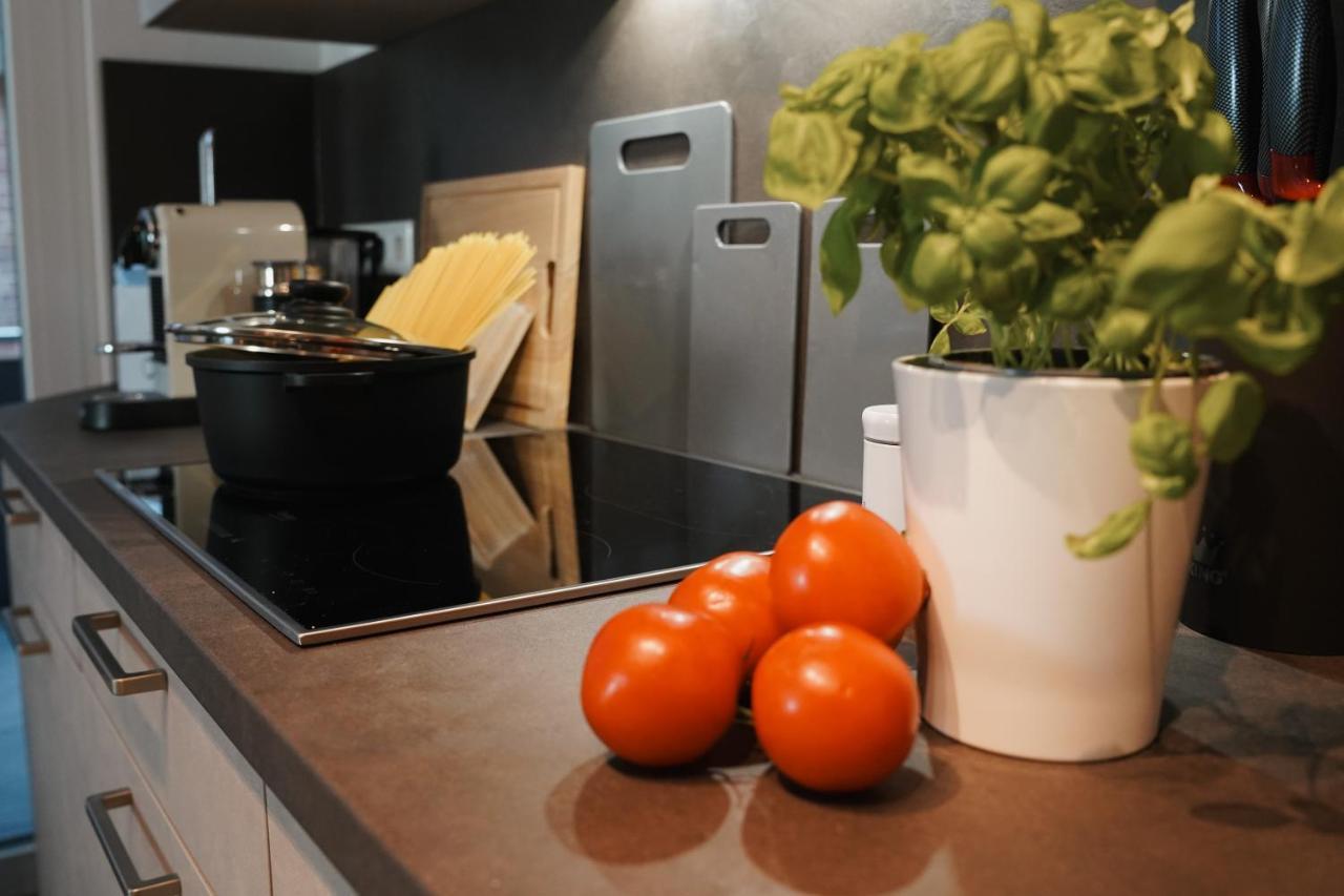 Apartmán Kamin, Parkplatz, Balkon, Stilvolles Zuhause,Grosszuegig Paderborn Exteriér fotografie