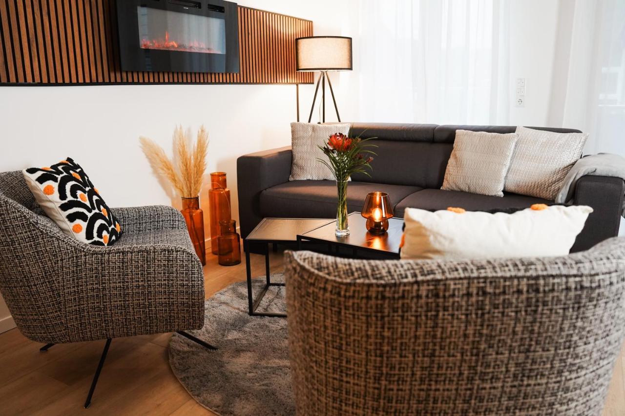 Apartmán Kamin, Parkplatz, Balkon, Stilvolles Zuhause,Grosszuegig Paderborn Exteriér fotografie